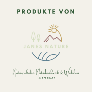 Produkte von Janes Nature mit Logo